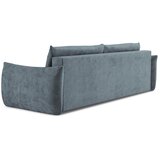 Makamii Modra raztegljiva sedežna garnitura iz šenilje 230 cm Leila – | Shoptok.si