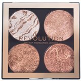 Revolution makeup mini paleta hajlajtera i bronzera cheek kit dont hold back 8,8g Cene