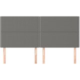  Uzglavlje tamno sivo 200x5x118/128 cm tkanina | Eponuda.com