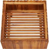  Vrtna posuda za sadnju od masivnog bagremovog drva 50x50x25 cm | Eponuda.ba