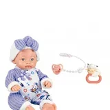 Cute&Cool lutka beba u lila odelcetu, 30cm