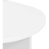 Nočna omarica Bela 48 x 49 x 65 cm Konstruirano leseno, (5000233576) | Shoptok.si