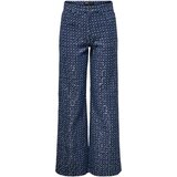 Only Jeans straight Onlevita Shimmer Pants Otw 15362397 Modra | Shoptok.si