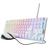 Trust Tastatura GXT 798 TKL Mehanička RGB White US Cene
