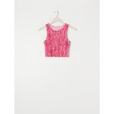 Sinsay Crop top u stilu negližea | shoptok.hr