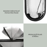 Zopa košara XL za Move 3 Metal Grey | shoptok.hr