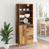  Highboard Staro drvo 69,5 x 32,5 x 180 cm Konstruirano drvo | shoptok.hr
