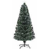  Umjetno božićno drvce s 160 LED svjetlima Zelena 150 cm PVC | shoptok.hr
