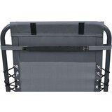 vidaXL Naslon za glavu za ležaljku sivi 40 x 7 5 x 15 cm od tekstilena | shoptok.hr