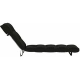  Jastučić za ležaljku VIANEN 100% poliester Crna 200 x 60 x 8 cm | shoptok.hr