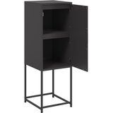  Visoka komoda crna 36x39x107 cm čelična | shoptok.hr