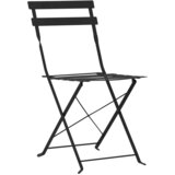  3-dijelni bistro set čelični crni | shoptok.hr