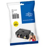 Zed Electronic scart prelaz na 3 x RCA (činč), sa prekidačem - VP49 | ePonuda.com