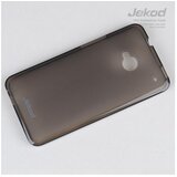 Jekod silikonski ovitek HTC ONE 2 M8 prozorno črn TPU/TB + zaščitna folija | Shoptok.si