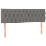  Krevet s oprugama i madracem tamnosivi 140x190 cm od tkanine | shoptok.hr