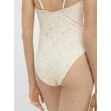 Pieces Greta Enodelne kopalke Bela | Shoptok.si