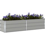  Sadilica Svijetlo siva 480 x 50 x 45 cm Cinkani čelik | shoptok.hr