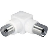 Renkforce RF-4201425 koaksialni kotni vtič Priključki: koaksialni vtič IEC\, koaksialna vtičnica IEC 1 kos, (20432529) | Shoptok.si