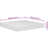  Madrac od pjene srednje mekani 200x200 cm | shoptok.hr