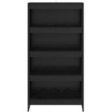 Ormarić za knjige 2 pcs Crni hrast 80 x 30 x 155 cm | Eponuda.com