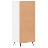  Komoda bijela 34,5 x 34 x 90 cm od konstruiranog drva | shoptok.hr