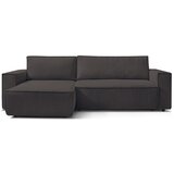 Bobochic Paris kutna dvostrana sofa od tamno smeđeg sumota nihad Cijene