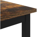  Stolić za kavu Dimni hrast 80 x 80 x 45 cm Konstruirano drvo | shoptok.hr