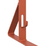  Podrška za zaštitu od snijega Crvena 29 5 x 3 x 34 5 cm Čelik - Crvena 1 | shoptok.hr