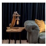 Opviq Stolna lampa SPOON, smeđe/ zlatna, 100% drvo ručni rad, 20 x 35 x 10 cm, duljina kabla 200 cm, 1 x E27 40 W, KN13 Cijene