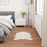  Faux Rabbit Fur Rug Olite Krema 50 x 80 cm Poliester | shoptok.hr