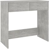  Radni stol siva boja betona 80 x 40 x 75 cm konstruirano drvo | Eponuda.ba