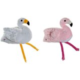  Plišane igračke DKD Home Decor Bijela Roza Children's Ružičasti plamenac 34 x 25 x 27 cm (2 kom.) Cijene