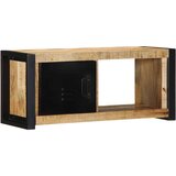 vidaXL TV omarica 80x30x35 cm Masivni neobdelan les Mango | Shoptok.si