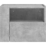  Zidni noćni ormarići 2 kom siva boja betona 45 x 30 x 35 cm | Eponuda.com