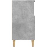  Komoda siva boja betona 60x35x70 cm od konstruiranog drva Slike