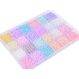  Set pastelnih perli za narukvice prijateljstva, 24 boje | shoptok.hr