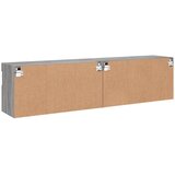  Zidni TV ormarići LED 2 kom siva boja hrasta 80x30x40 cm | shoptok.hr