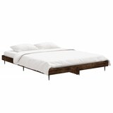 Okvir za krevet boja hrasta 135x190 cm konstruirano drvo | shoptok.hr