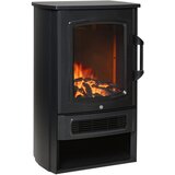 Nesta Električni kamin z realističnim učinkom plamena, termostat, 1000W/2000W, črn, 44,5x32,1x74 cm, za prostore do 25 m², (5000493950) | Shoptok.si