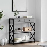  Konzolni stol siva boja hrasta 75x28x75 cm konstruirano drvo | Eponuda.com
