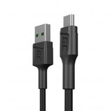 Green cell KABGC23 USB cable USB 2.0 0.3 m USB A Micro-USB B Black | shoptok.hr