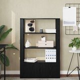 vidaXL Kreveta Crni hrast 30 x 80 x 119.5 cm Konstruirano drvo | shoptok.hr