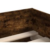 Okvir kreveta s ladicama boja dimljenog hrasta 90 x 190 cm | shoptok.hr