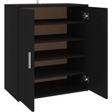 vidaXL ormarić za cipele crni 60 x 35 x 70 cm od iverice | shoptok.hr