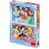 Dino Puzzle Disney princeze 2x77 delova (386181) Cene