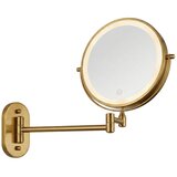 REA Bath Stensko ogledalo LED Glow Old Gold | Shoptok.si