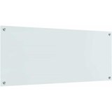 Kuhinjski zid 2 pcs Bijelo 120 x 50 cm Staklo otporno na udarce | shoptok.hr