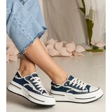Gemre Blue women's high-sole sneakers Kallara | shoptok.hr