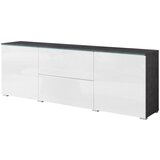 P & B Nizka Omarica Vera, Bela, Antracit, Led | Shoptok.si