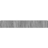 TV zidni ormar Zidne 2 pcs Siva Sonoma 98 x 31 x 29,5 cm | Eponuda.com